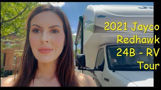 2021 Jayco Redhawk 24B-short and sweet class C RV-Quick RV tour by B&W RV 3,386 views 1 year ago 16 minutes