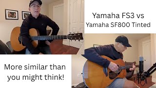 Yamaha FS3 vs FS800 Tinted - More similiar than you might think!