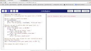 Python Program that converts KPH to MPH.