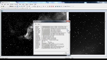 Curso - Como Usar o MaxIm DL - 16 - FITS  Header Window