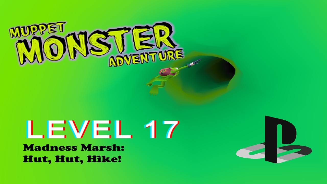 Muppet Monster Adventure Lvl.17 Hut, Hut, Hike! - Back Underwater We Go
