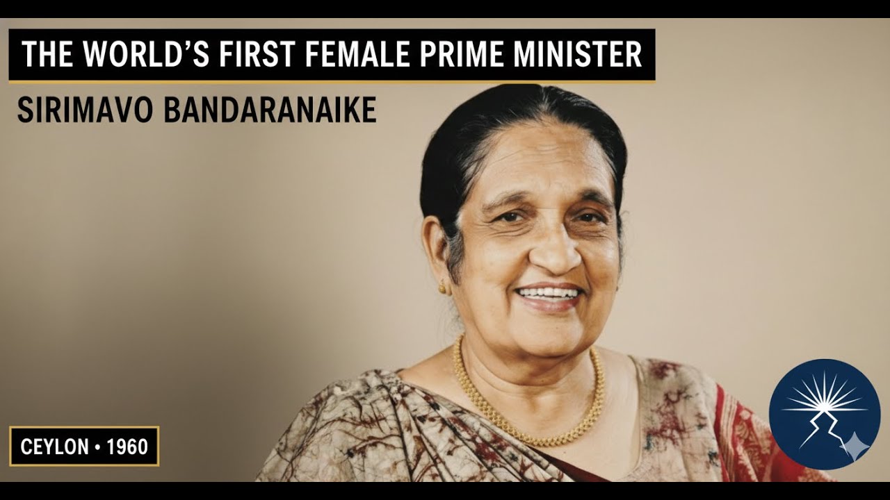 The World's First Female Prime Minister