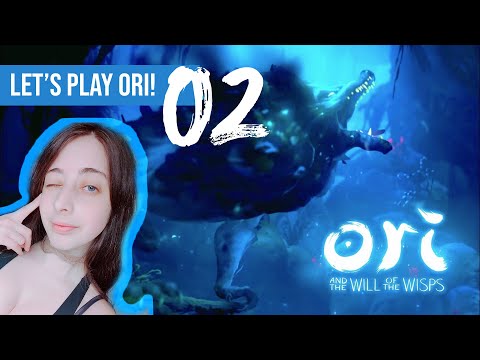 FIRST ENCOUNTER WITH SHRIEK! Ori and the Will of the Wisps - Playthrough part 2!