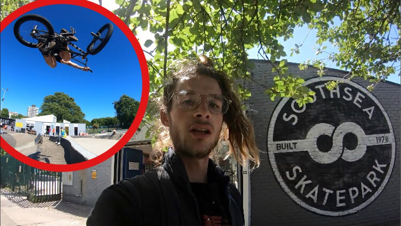 BMX AT THE HOME OF TOTAL BMX SOUTHSEA SKATEPARK YouTube