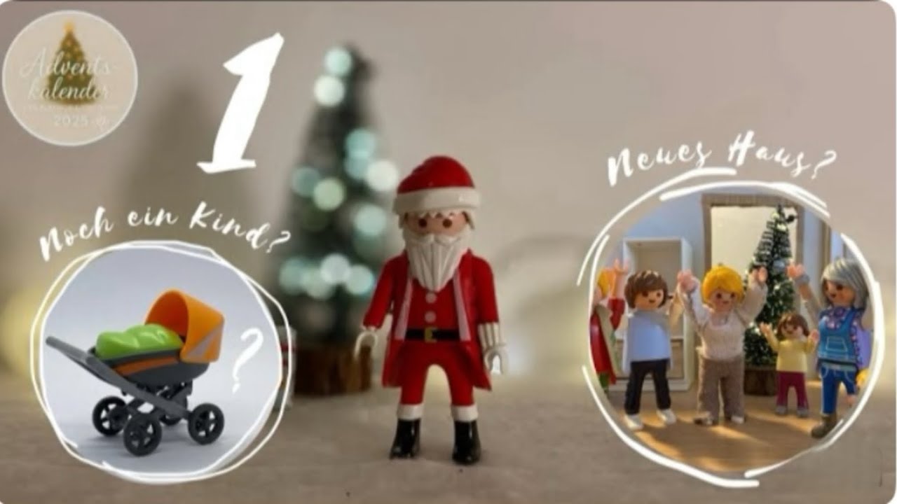 Adventskalender der Playmobil YouTuber 2025 mit @FamilieFuchsNr.1 ￼￼🎄🎅 