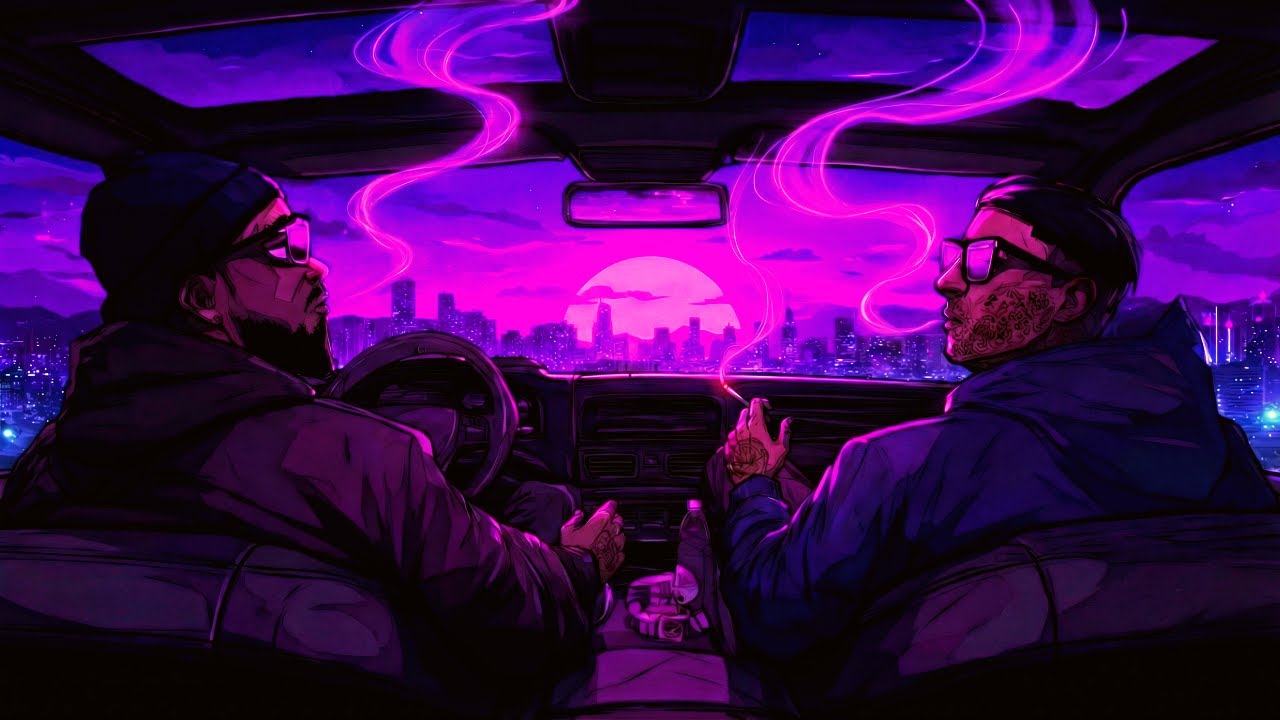 Seat Back, Eyes Low — 420 Chill Rap | Night Drive Therapy • Stoner Soul Vibes