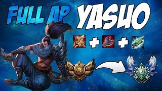 OMG! NEW YASUO BUILD 1000 AP ONE SHOT!