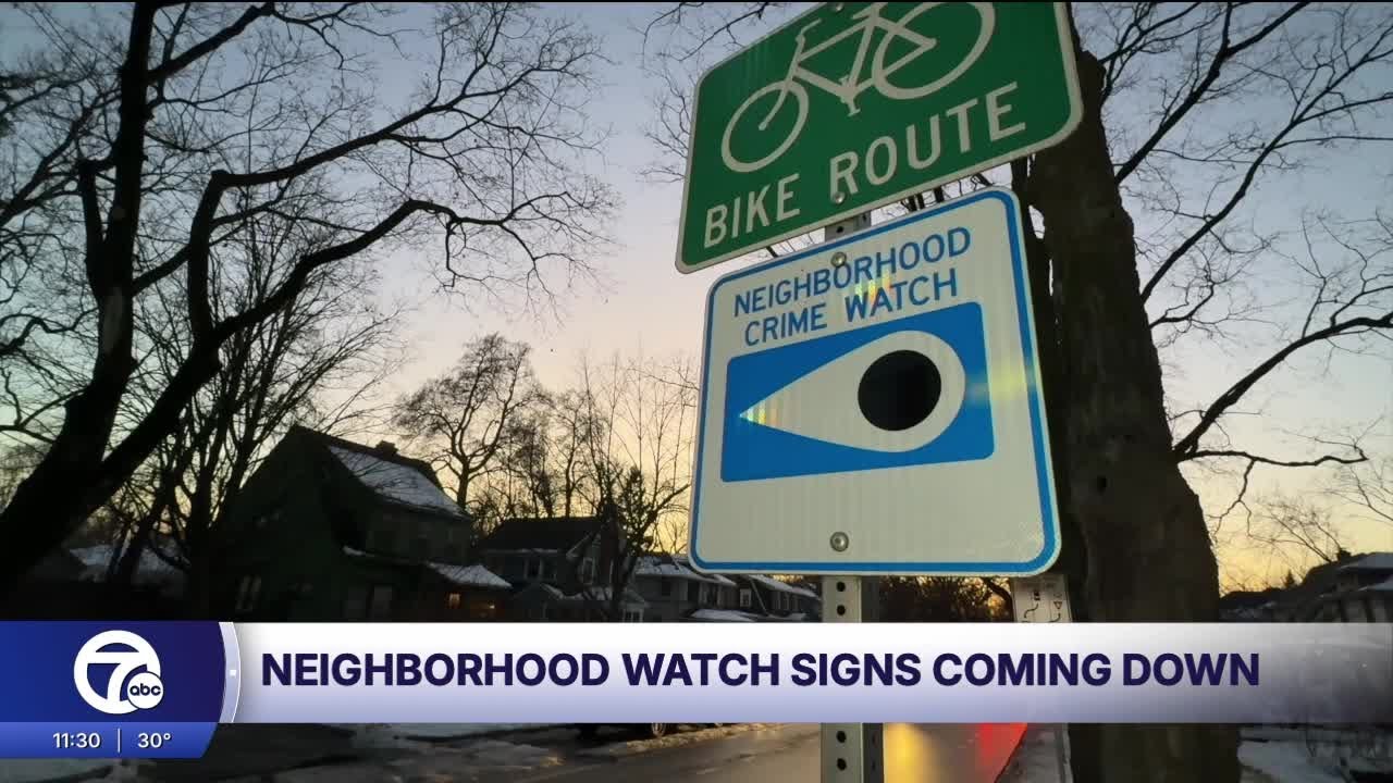 Ann Arbor removing 600 Neighborhood Crime Watch signs after resident raises concerns