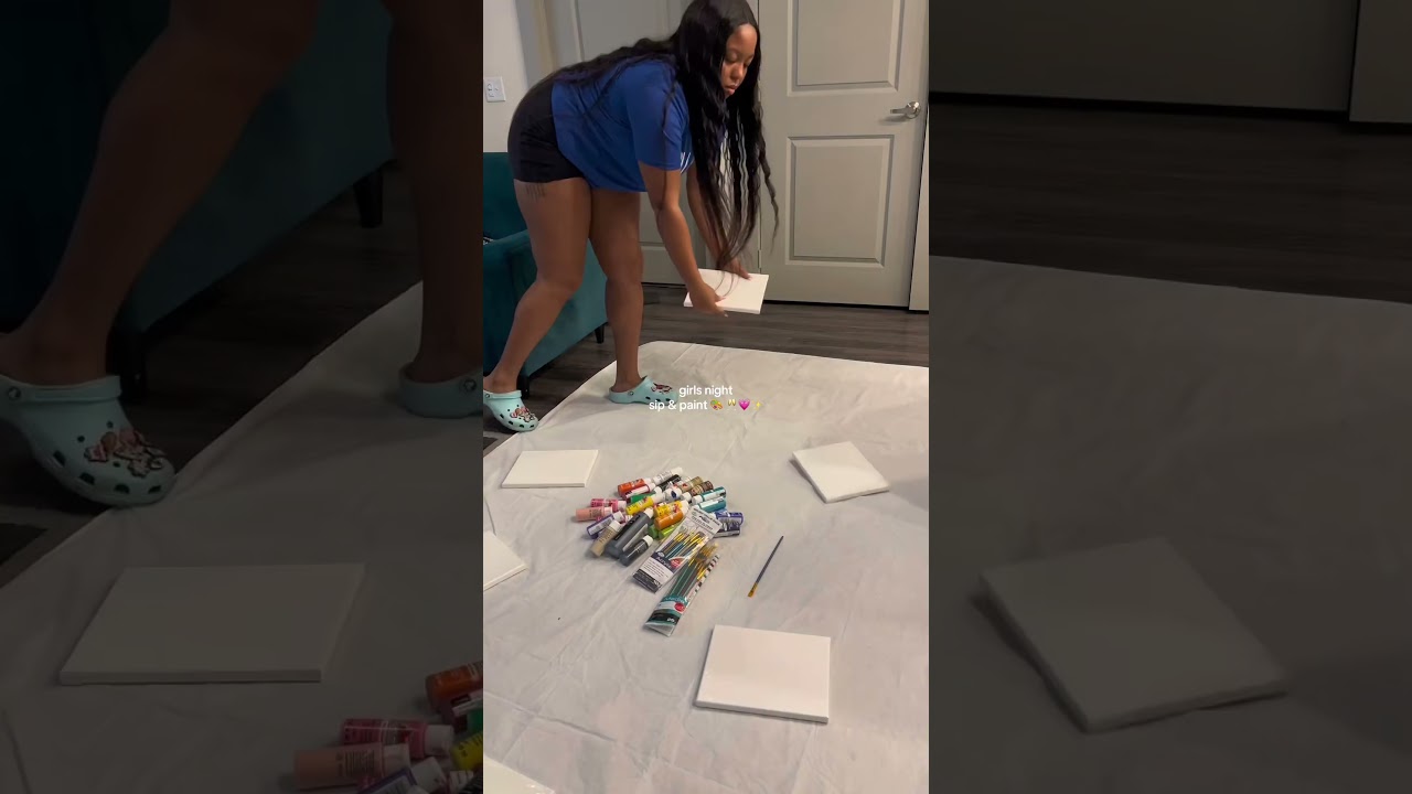 Girls Night Idea: Sip & Paint 