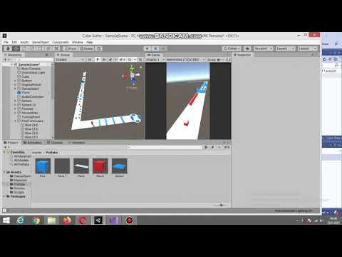 Cube Surfer Prototype - Unity3D