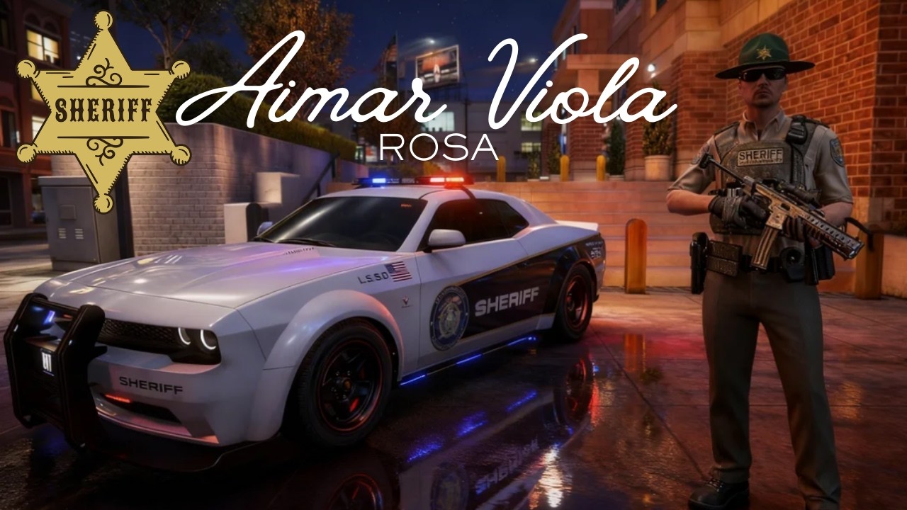Suçlu Fake Atamaya Kalkarken Arabayı Bozdu. / Aimar Viola Rosa / Crew / LSPD #14