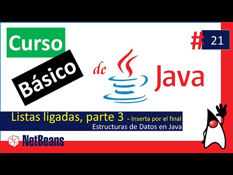 ❤️ Listas ligadas en Java - Parte 3/3 - 😎 Estructuras de datos en Java -POO en Java - Curso Java #21