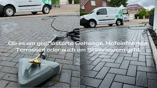 Stein Und Pflasterflächen Auch Professionell Reinigen Lassen