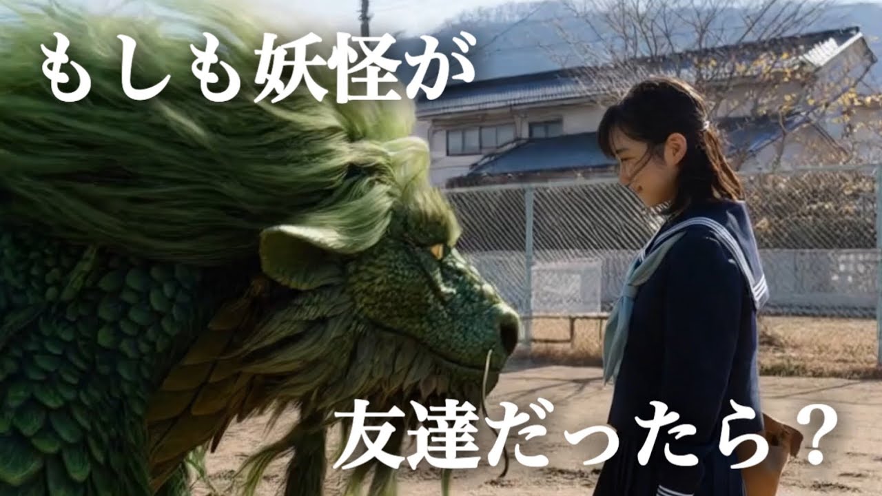 【映画級リアル】もしも妖怪が友達だったら？妖怪と過ごす青春