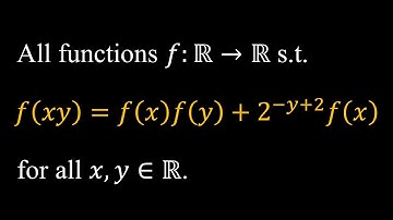 Solving A Functional Equation In Two Ways