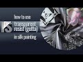 The BEST ways to use Transparent Resist (gutta) in Silk Painting