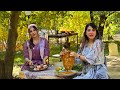 Real life in an iran village 1 hour of the best salmon cookings the village in 2023