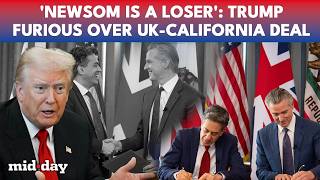 Trump FUMES As UK Backs California: Blasts Newsom’s Climate Push As “Inappropriate” | WATCH