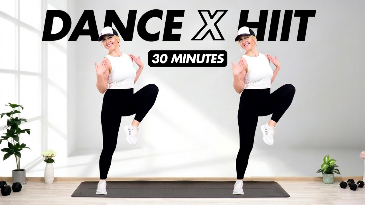🎶30 MIN DANCE CARDIO X HIIT WORKOUT - ALL STANDING🎶Full Body, No Equipment, No Repeats🎶