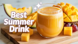 Do you have grapes, mango and yoghurt? Then make this VIRAL DELICIOUS smoothie