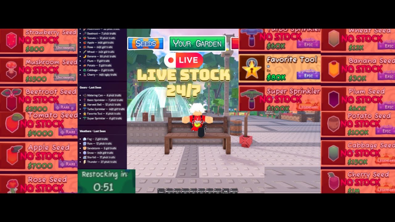 GARDEN HORIZONS STOCK 24/7 🔴 LIVE