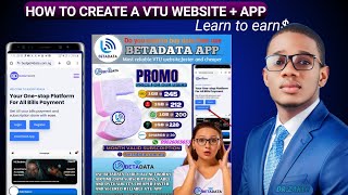 HOW TO CREATE A VTU WEBSITE FOR DATA/AIRTIME SUBSCRIPTION+APPLICATION screenshot 4