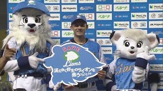 2019年8月7日 埼玉西武・栗山巧選手ヒーローインタビュー