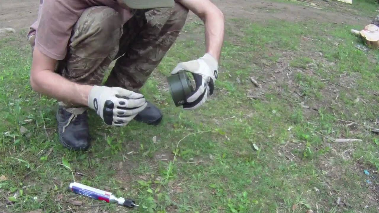 S-Thunder Airsoft CO2 Adapter, m203 Shell, & Land Mine Demonstration