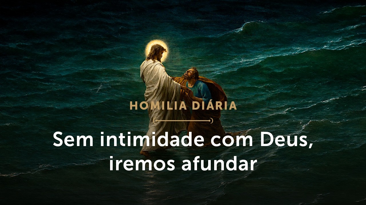 Homilia Diária | Sem intimidade com Deus, iremos afundar (Segunda-feira da 18ª Sem. do Tempo Comum)