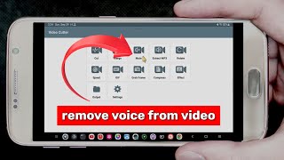 how to Remove Audio from Video , mute audio from video on Android screenshot 2