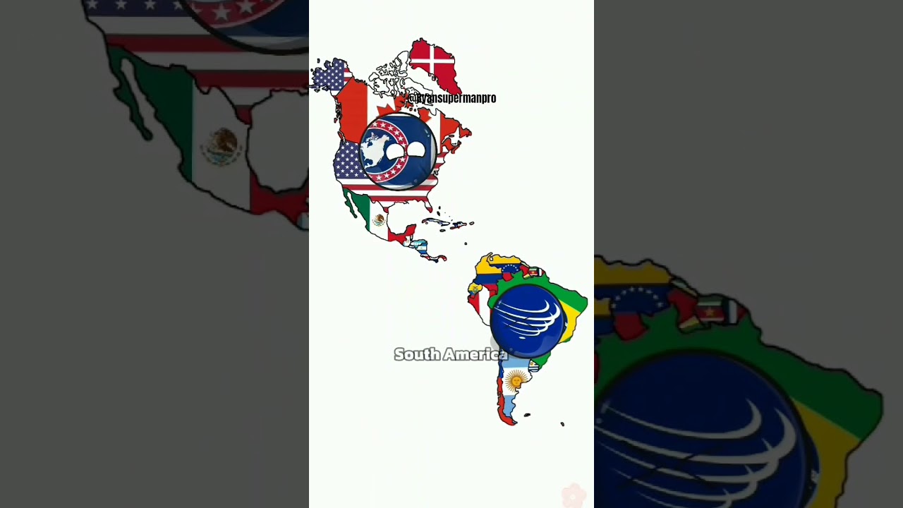 7 Continents 🔥❤️ (part : 06) 