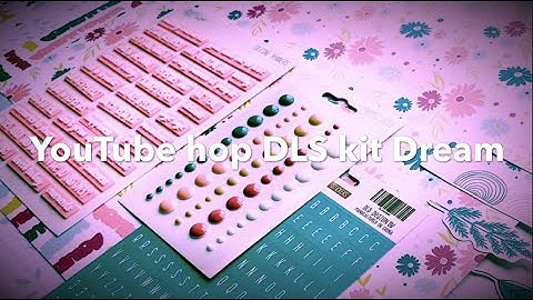 Scrapbook Layout | circles, circles, circles (Youtube Hop DLS Dream)