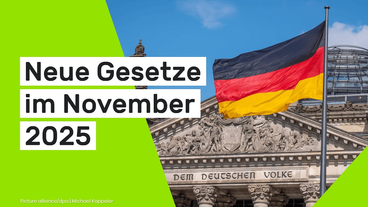 Neue Gesetze im November 2025: Fernsehen, Ryanair, Weihnachtsmärkte - das ändert sich ab dem 1.11.