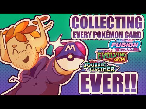Attempting To Collect Every Pokemon Card Master Set! (part 1)