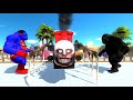 Choo Choo Charles VS Spiderman Goro Giant | Death Run| - Animal Revolt Battle Simulator