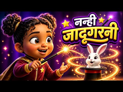 नन्ही जादूगरनी | Nanhi Jadugarni | Kids Hindi Songs | Hindi Rhymes | #balgeet #catrackkidstv