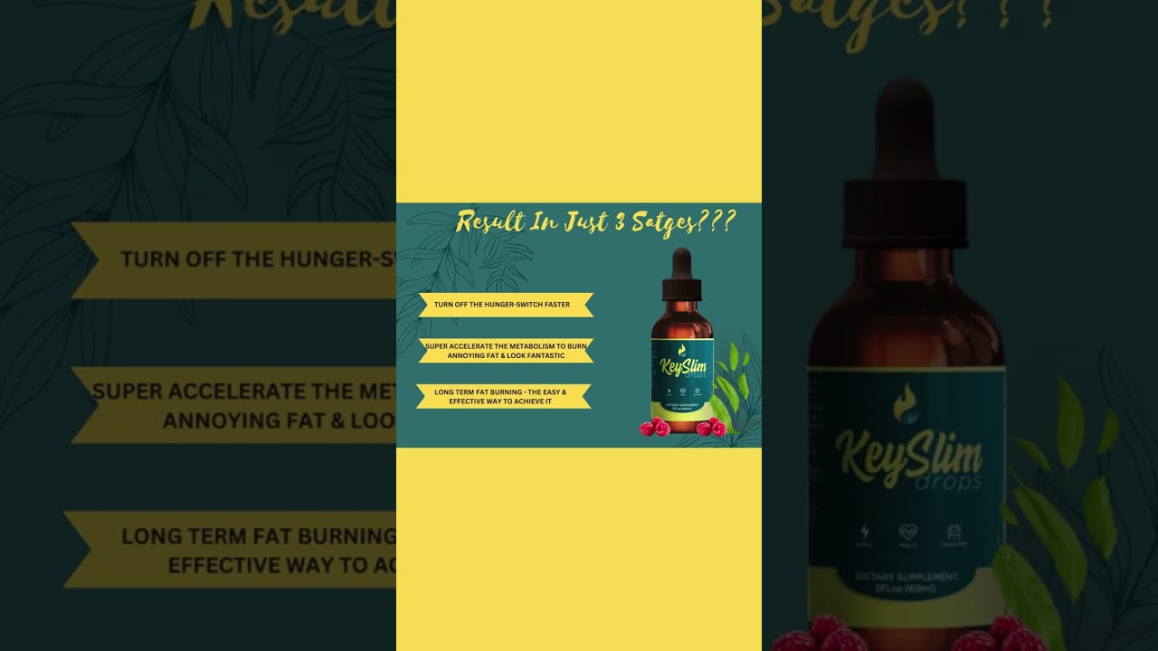 Say hello to a brighter future with Key Slim Drops