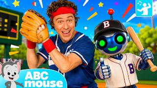baseball movement song kids pitching batting running abcmouse