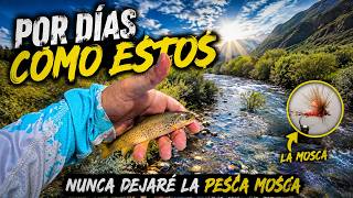 👉Por dias como ESTE nunca dejare la PESCA A MOSCA🤜💥