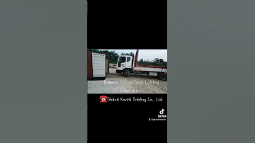 Daewoo 4 5ton Container Loading Preparation 40ft Container Shoring Works 