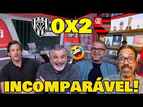 INCOMPARÁVEL! OLHA O QUE PASCOAL FALOU DE... DEL VALLE 0x2 FLAMENGO LIBERTADORES