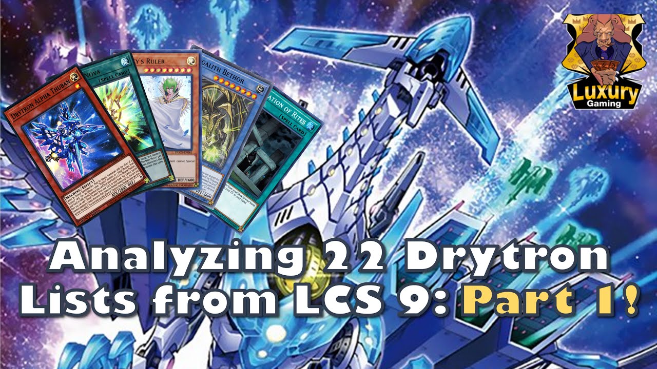 Yu-Gi-Oh! | Analyzing 22 Drytron Lists from LCS 9 Part 1: Most Common Ratios in Main Deck | Dec 2020