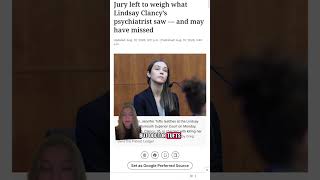 Jury left to weigh what Lindsay Clancy’s psychiatrist saw — and may have missed Jury left to weigh what Lindsay Clancy’s psychiatrist saw — and may have missed