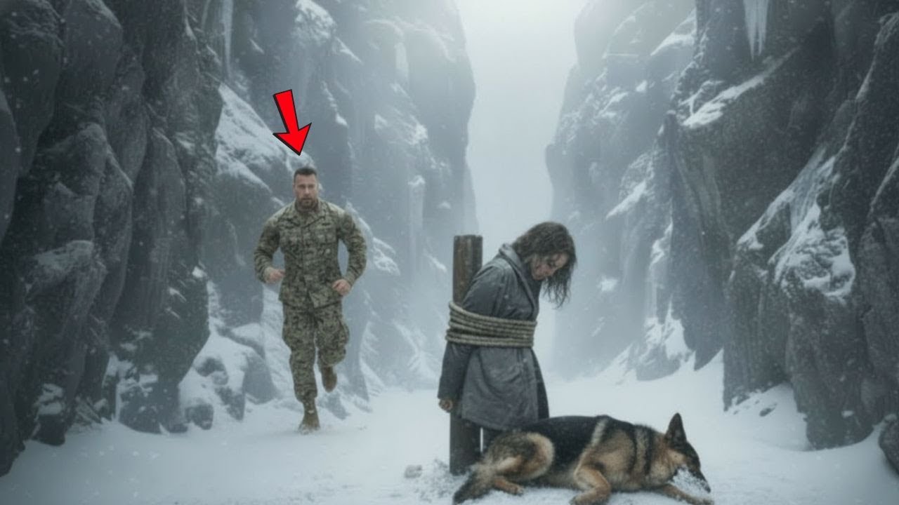 A Former SEAL Found a Woman Chained in the Snow With Her K9 —  What Followed Will Break You