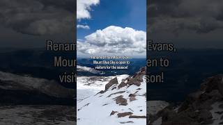 Mount Blue Sky Reopens