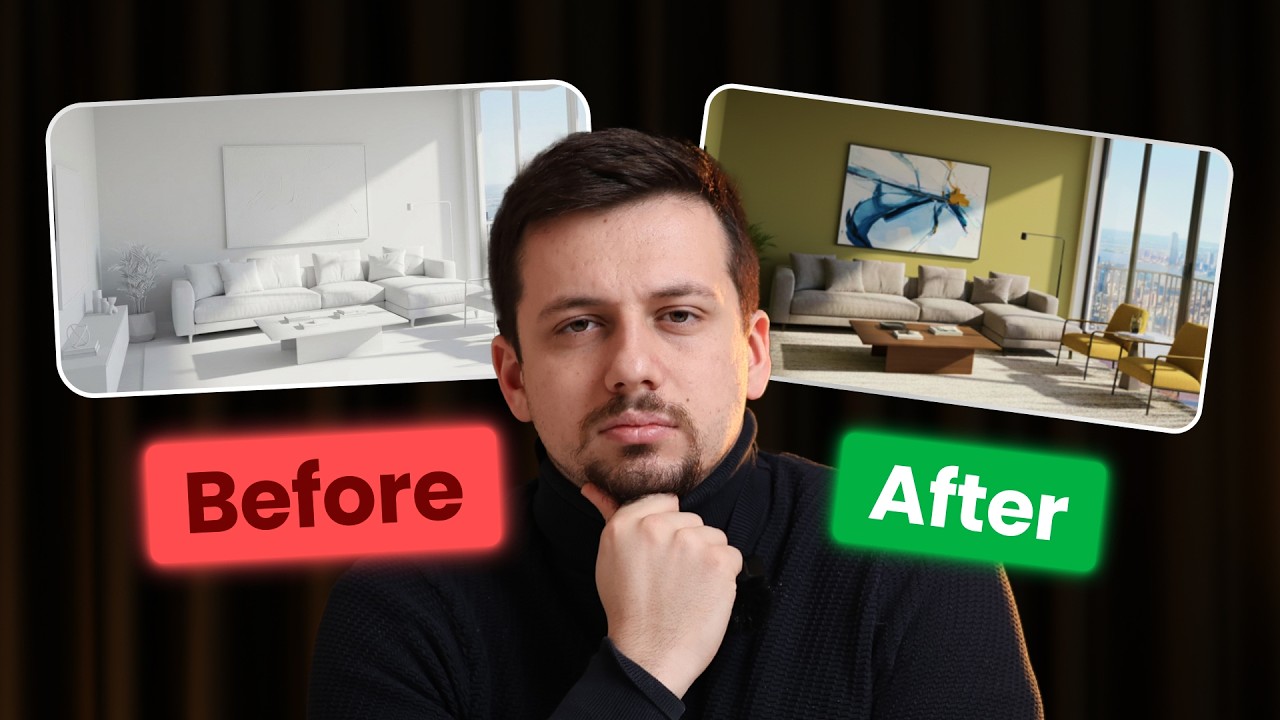 Floor Plan to 3D Render in 9.8 seconds? New AI for Architects - YouTube