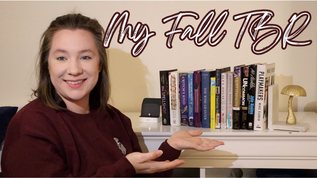 The books I want to read this fall - YouTube