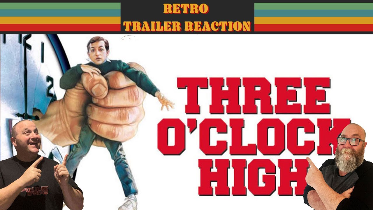 Three O Clock High  Retro Trailer Reaction 1987