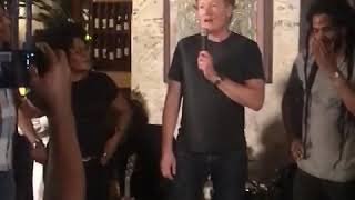 Conan O'Brien in Haiti
