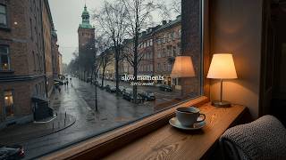 A Window Seat Facing Big Ben: Soft Dusk Lights & Gentle Evenings | Evening Jazz Playlist screenshot 5